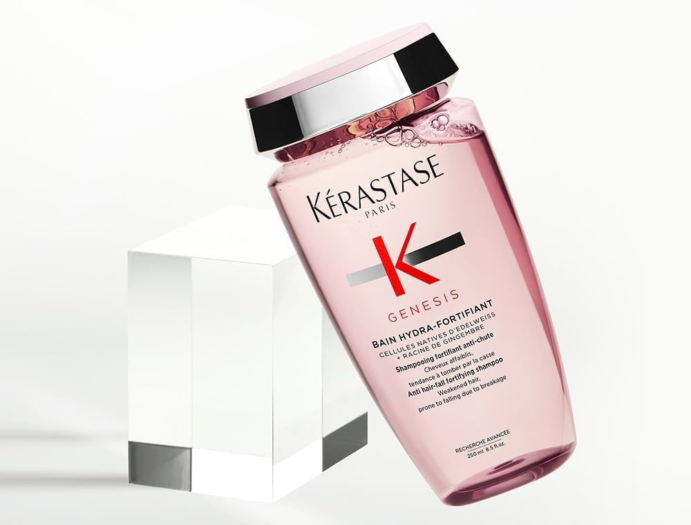 Kérastase Genesis Bain Hydra-Fortifiant shampoo for weakened hair prone to falling