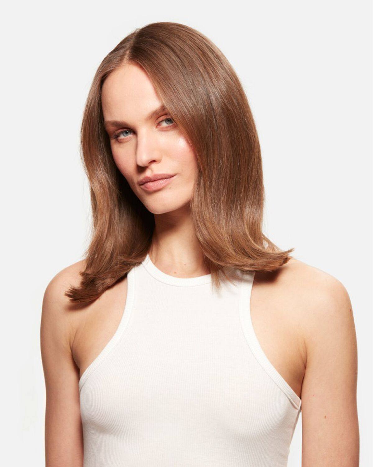 Sleek, smooth straightened hair — nanoplasty vs keratin treatment results at Next International Gold Coast