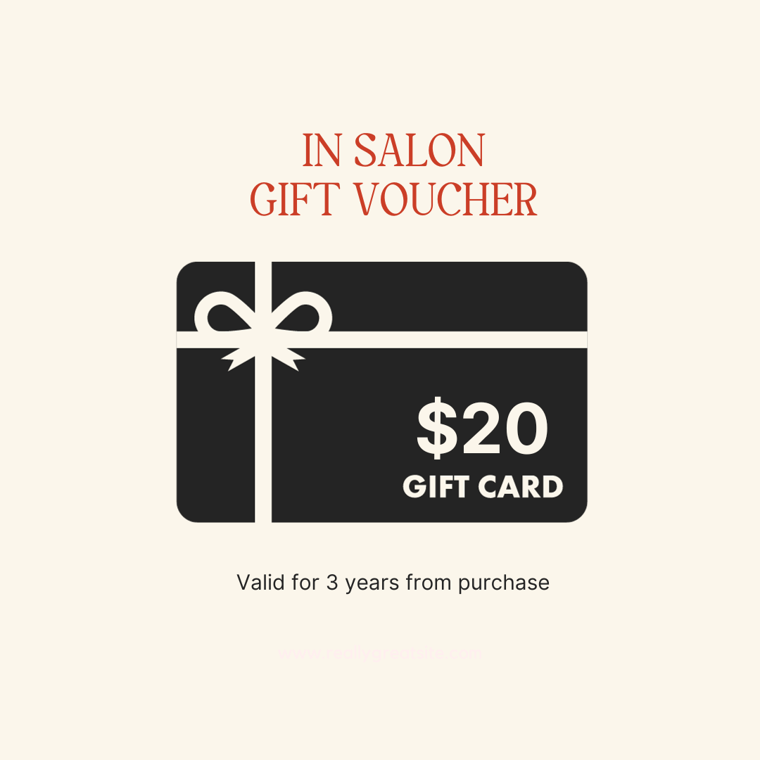 $20 In Salon Gift Voucher