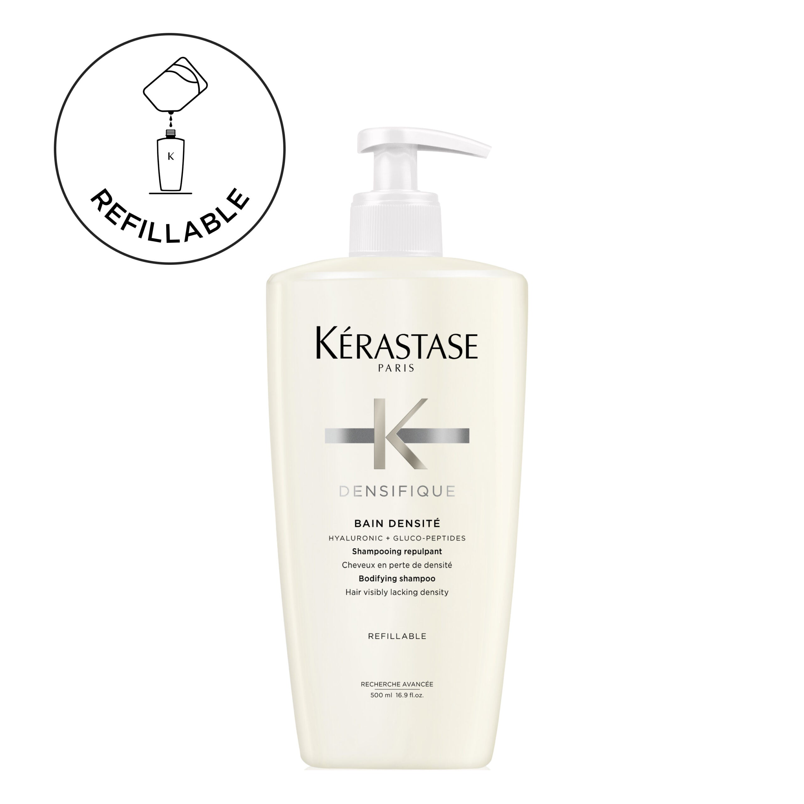 Densifique Bain Densité Shampoo 500ml Bottle