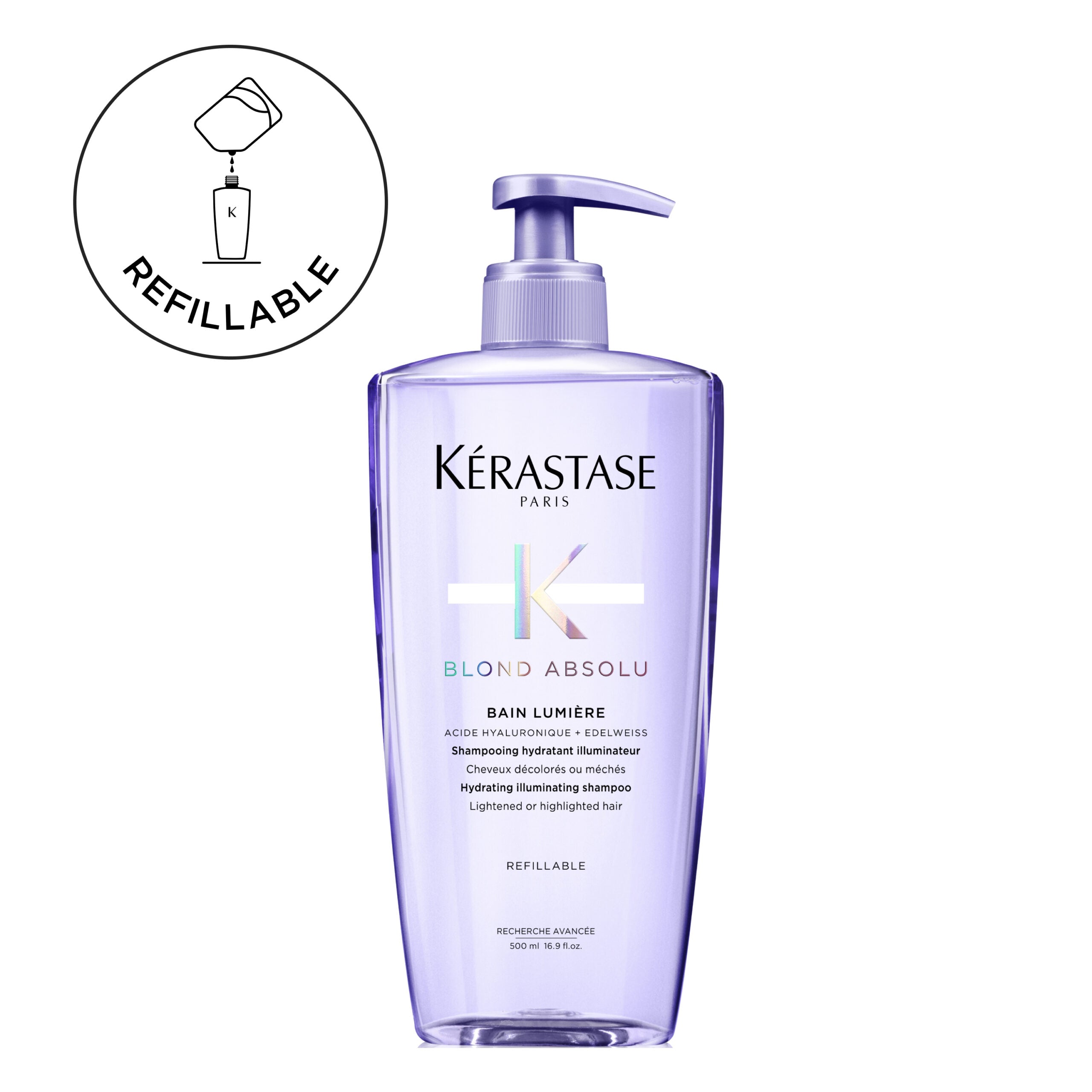 Blond Absolu Bain Lumière Shampoo 500ml Bottle