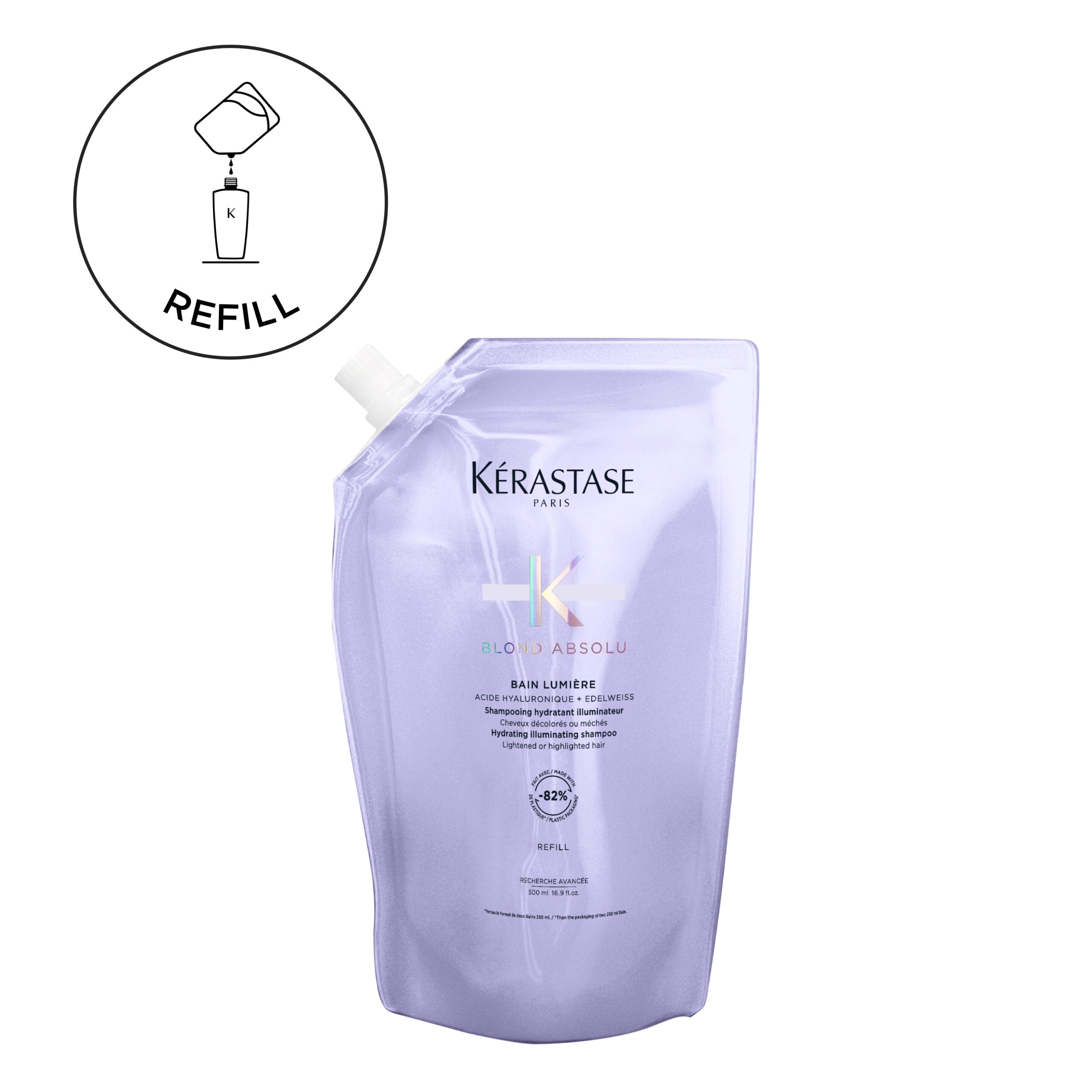 Blond Absolu Bain Lumière Shampoo 500ml Refill