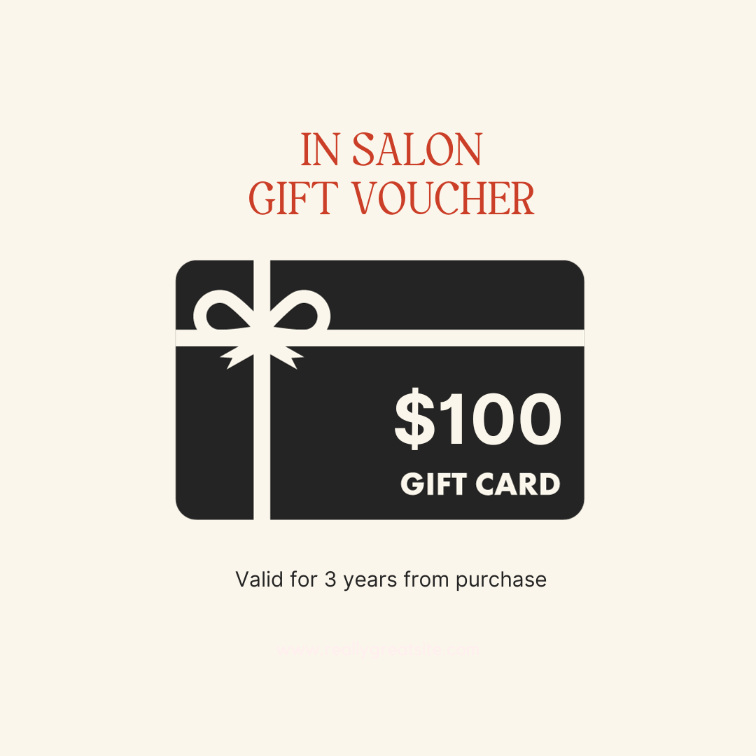 $100 In Salon Gift Voucher